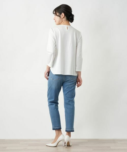 Leilian / レリアン その他パンツ | クロップドデニムパンツ【L JEANS】 | 詳細3