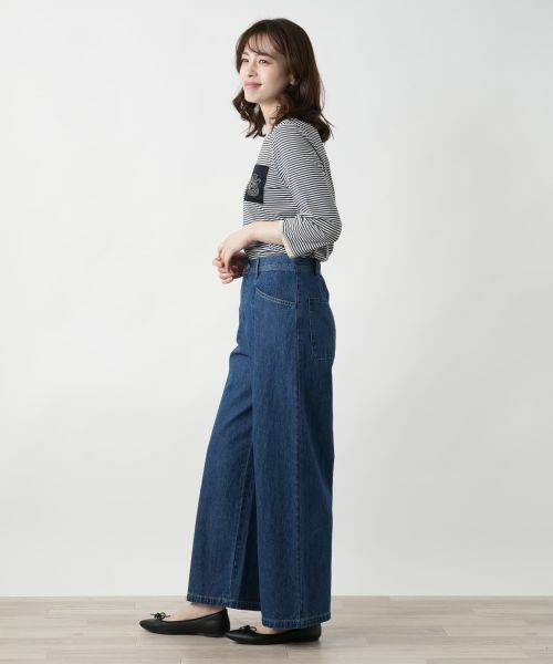 Leilian / レリアン その他パンツ | 洗えるワイドパンツ【L JEANS】 | 詳細2
