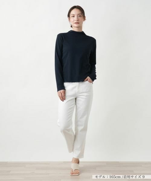 Leilian / レリアン その他パンツ | クロップドホワイトデニム【L JEANS】 | 詳細1