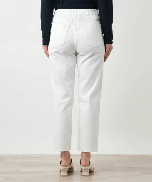 Leilian / レリアン その他パンツ | クロップドホワイトデニム【L JEANS】 | 詳細6