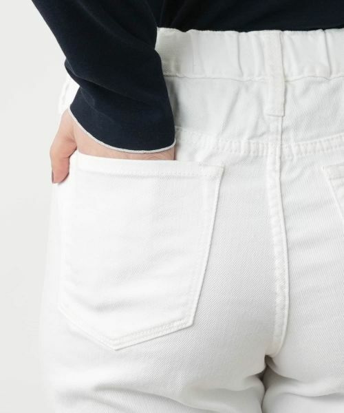 Leilian / レリアン その他パンツ | クロップドホワイトデニム【L JEANS】 | 詳細9