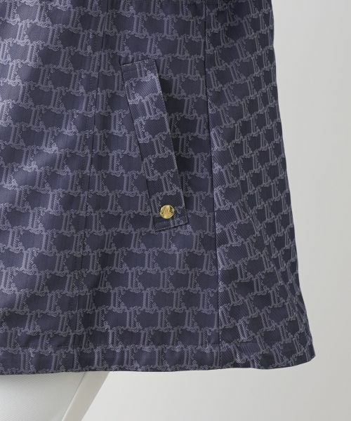 Leilian / レリアン テーラードジャケット | 総柄フーデッドベスト | 詳細14