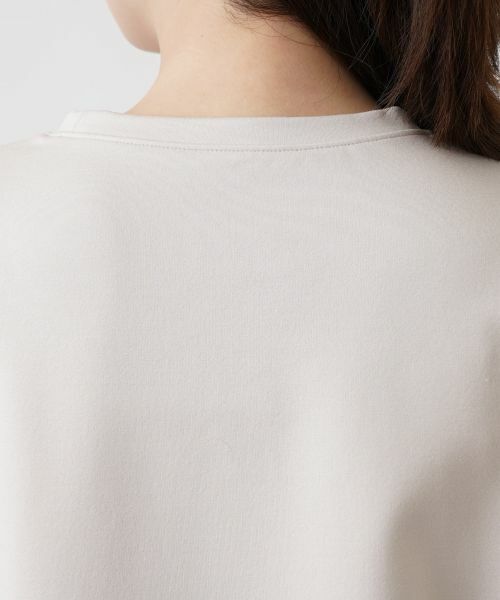 Leilian / レリアン スウェット | バックモチーフカットソー | 詳細12