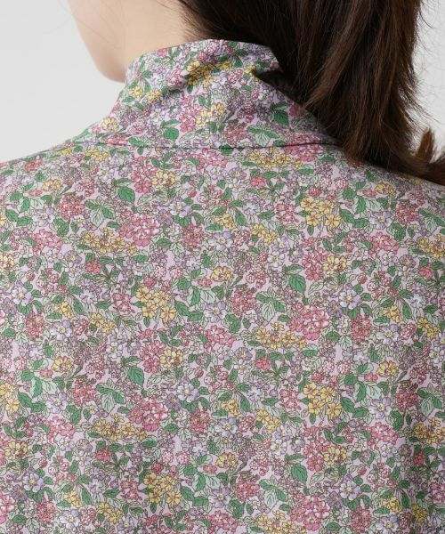 Leilian / レリアン カットソー | 小花柄ハイネックカットソー | 詳細11