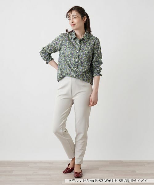 Leilian / レリアン シャツ・ブラウス | 小花柄シャツ | 詳細1