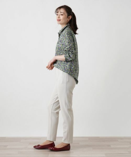 Leilian / レリアン シャツ・ブラウス | 小花柄シャツ | 詳細2