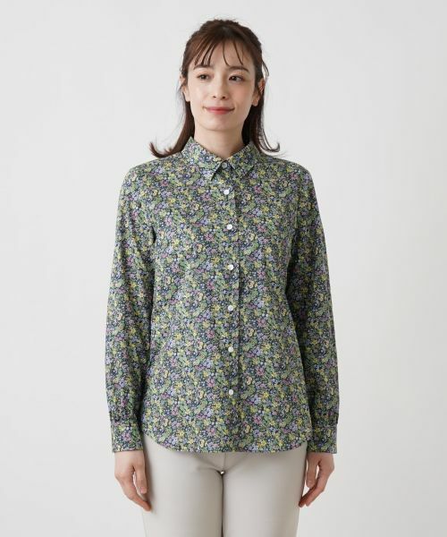 Leilian / レリアン シャツ・ブラウス | 小花柄シャツ | 詳細4