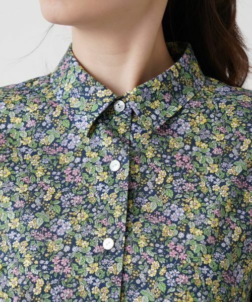 Leilian / レリアン シャツ・ブラウス | 小花柄シャツ | 詳細7