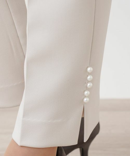 Leilian / レリアン その他パンツ | ヘムスリットテーパードパンツ | 詳細12