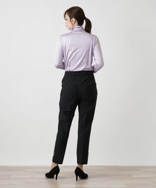 Leilian / レリアン その他パンツ | ヘムスリットテーパードパンツ | 詳細3