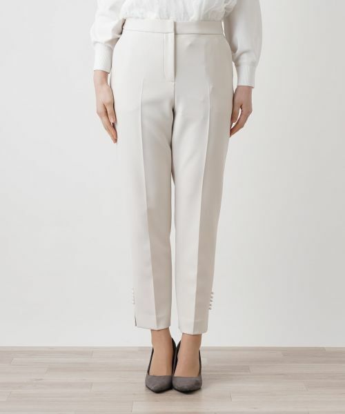Leilian / レリアン その他パンツ | ヘムスリットテーパードパンツ | 詳細7