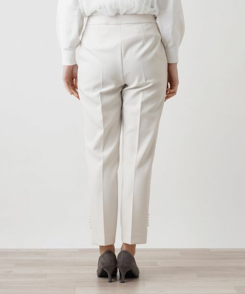 Leilian / レリアン その他パンツ | ヘムスリットテーパードパンツ | 詳細9