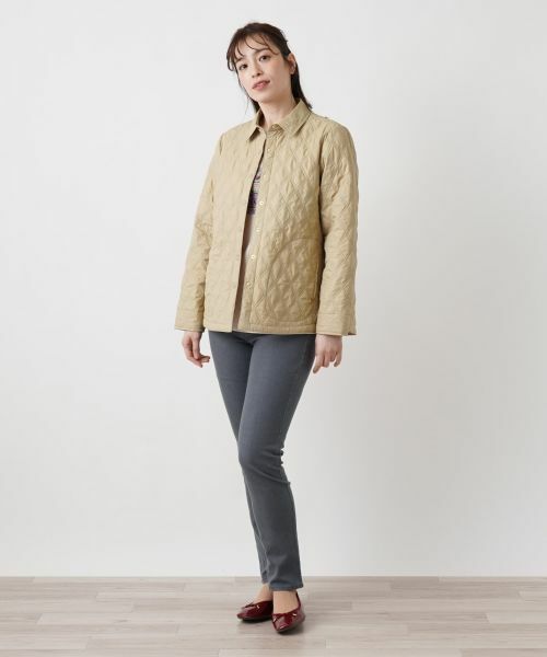 Leilian / レリアン テーラードジャケット | キルティングジャケット | 詳細1