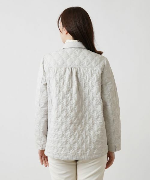 Leilian / レリアン テーラードジャケット | キルティングジャケット | 詳細10