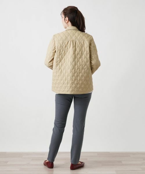 Leilian / レリアン テーラードジャケット | キルティングジャケット | 詳細3