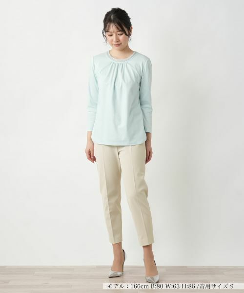 Leilian / レリアン その他パンツ | ストレッチクロップドパンツ | 詳細16