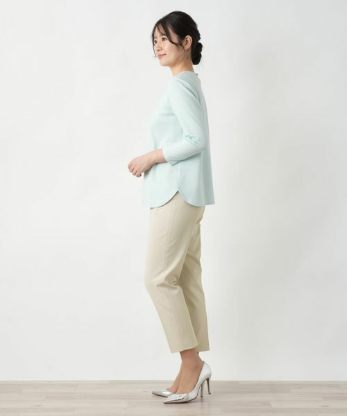 Leilian / レリアン その他パンツ | ストレッチクロップドパンツ | 詳細17