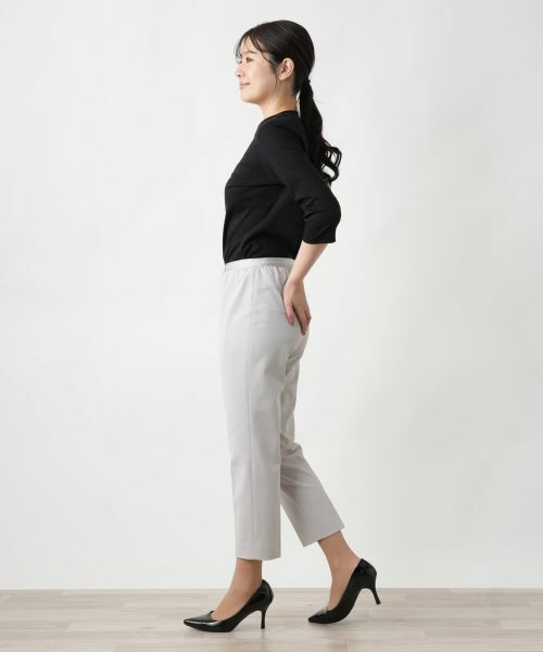 Leilian / レリアン その他パンツ | ストレッチクロップドパンツ | 詳細2