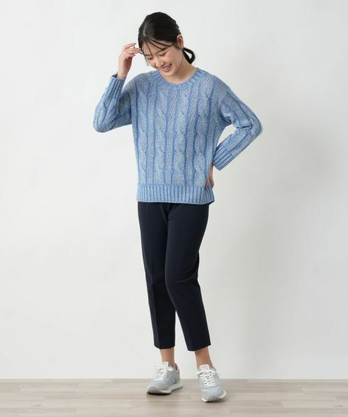 Leilian / レリアン その他パンツ | ストレッチクロップドパンツ | 詳細4