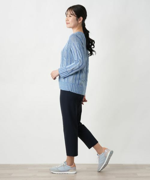 Leilian / レリアン その他パンツ | ストレッチクロップドパンツ | 詳細5