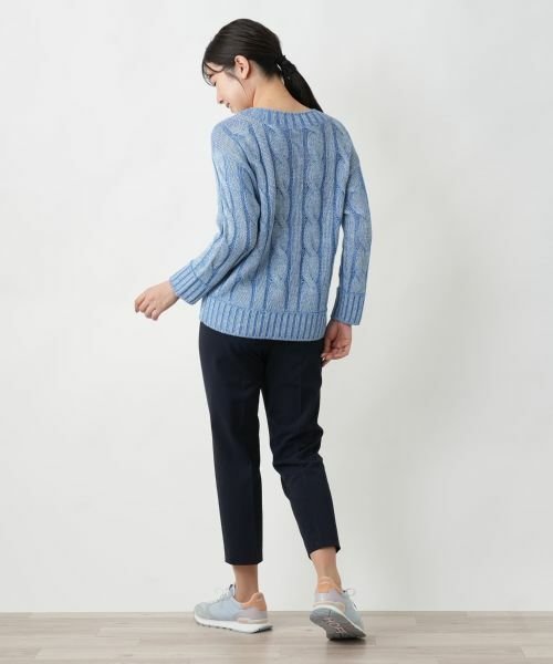 Leilian / レリアン その他パンツ | ストレッチクロップドパンツ | 詳細6