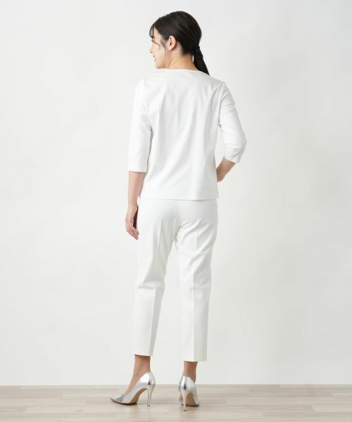 Leilian / レリアン その他パンツ | ストレッチクロップドパンツ | 詳細9