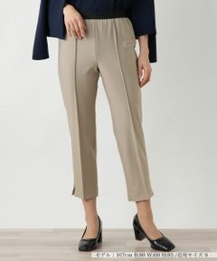 Leilian / レリアン その他パンツ | センタープレスクロップドパンツ
