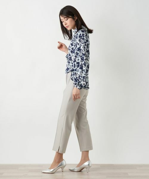 Leilian / レリアン その他パンツ | センタープレスクロップドパンツ | 詳細14