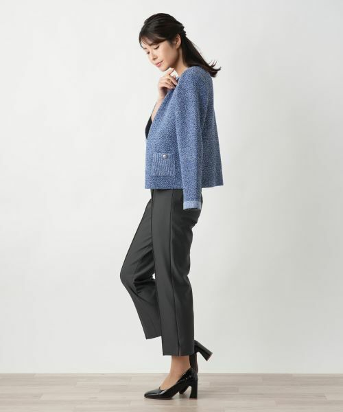 Leilian / レリアン その他パンツ | センタープレスクロップドパンツ | 詳細5