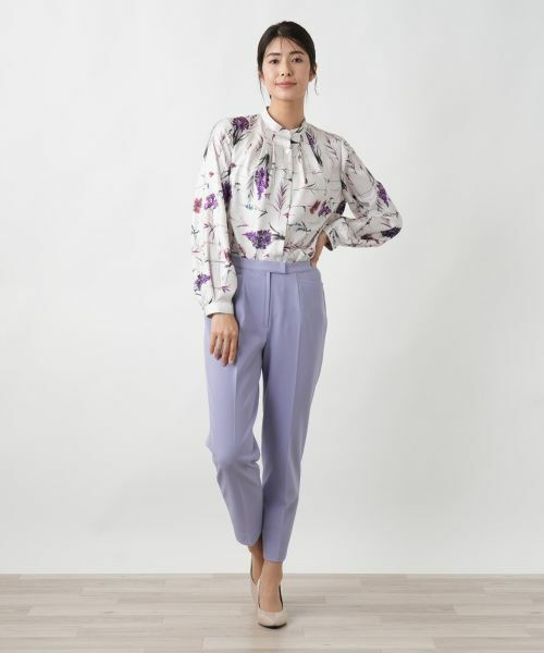 Leilian / レリアン その他パンツ | ストレッチクロップドパンツ | 詳細1