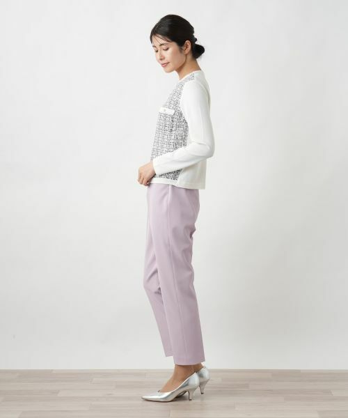 Leilian / レリアン その他パンツ | ストレッチクロップドパンツ | 詳細5