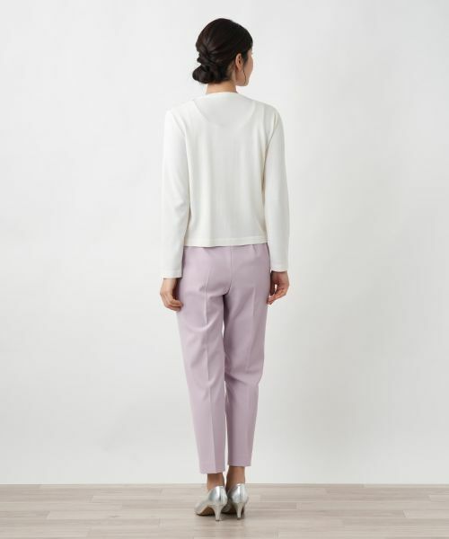 Leilian / レリアン その他パンツ | ストレッチクロップドパンツ | 詳細6