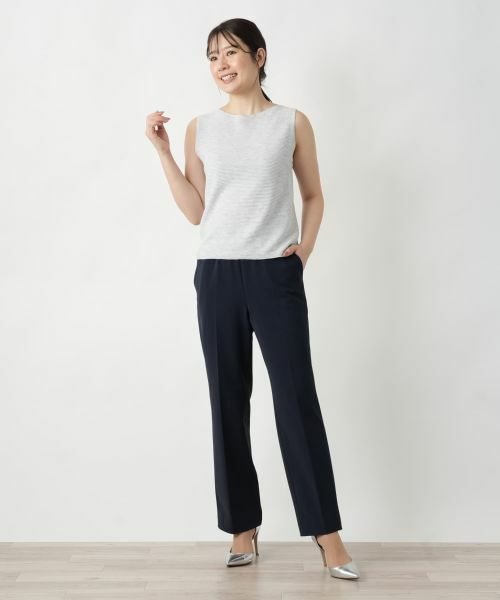 Leilian / レリアン その他パンツ | センタープレスパンツ | 詳細1