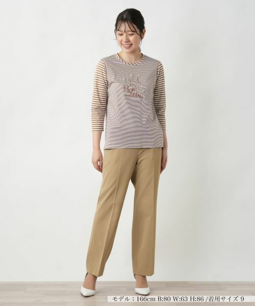 Leilian / レリアン その他パンツ | センタープレスパンツ | 詳細10