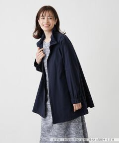 お値下げ♥BCBGMAXAZRIA ノーカラーケープジャケット　ブラック　М お値下げ♥BCBGMAXAZRIA ノーカラーケープジャケット ブラック М