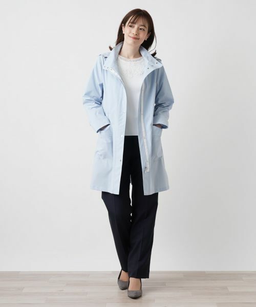 Leilian / レリアン その他アウター | フーデッドコート | 詳細1