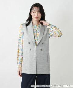 Leilian / レリアン テーラードジャケット | 洗えるジレ