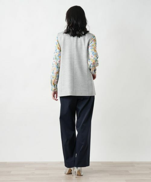 Leilian / レリアン テーラードジャケット | 洗えるジレ | 詳細11