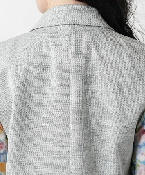 Leilian / レリアン テーラードジャケット | 洗えるジレ | 詳細16