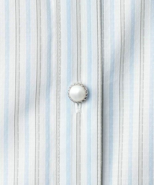 Leilian / レリアン シャツ・ブラウス | ストライプブラウス | 詳細12