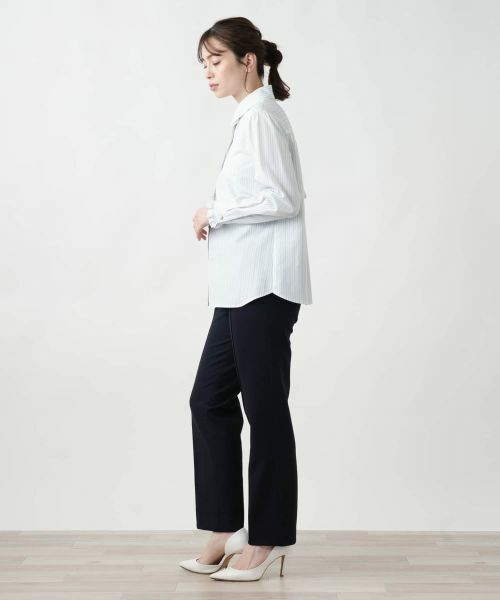 Leilian / レリアン シャツ・ブラウス | ストライプブラウス | 詳細2