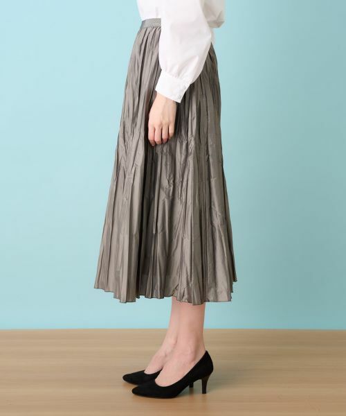 Leilian / レリアン ロング・マキシ丈スカート | 洗えるプリーツスカート | 詳細11
