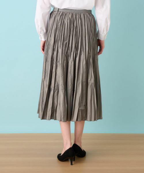 Leilian / レリアン ロング・マキシ丈スカート | 洗えるプリーツスカート | 詳細12