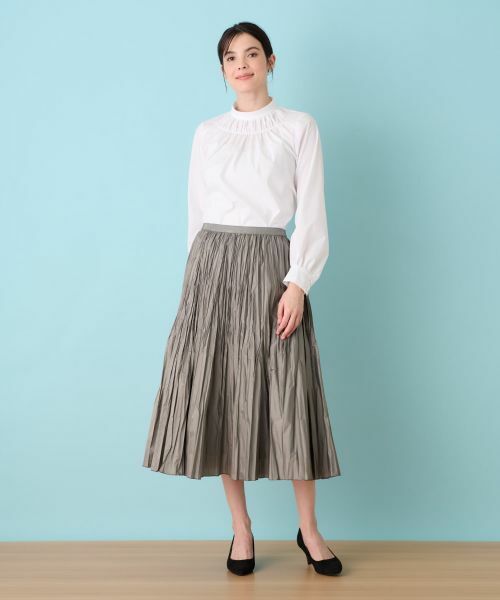Leilian / レリアン ロング・マキシ丈スカート | 洗えるプリーツスカート | 詳細2