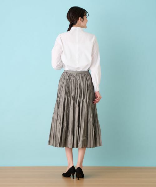 Leilian / レリアン ロング・マキシ丈スカート | 洗えるプリーツスカート | 詳細4