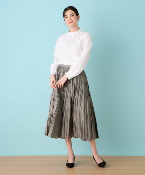 Leilian / レリアン ロング・マキシ丈スカート | 洗えるプリーツスカート | 詳細5