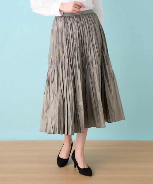 Leilian / レリアン ロング・マキシ丈スカート | 洗えるプリーツスカート | 詳細7