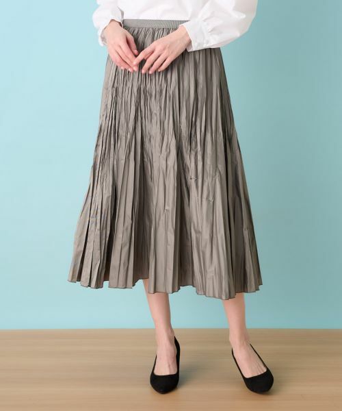Leilian / レリアン ロング・マキシ丈スカート | 洗えるプリーツスカート | 詳細8