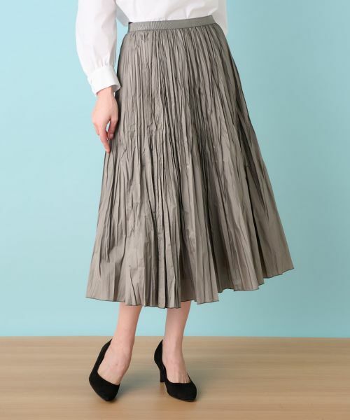 Leilian / レリアン ロング・マキシ丈スカート | 洗えるプリーツスカート | 詳細9