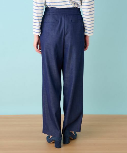 Leilian / レリアン その他パンツ | デニム調ワイドパンツ | 詳細12